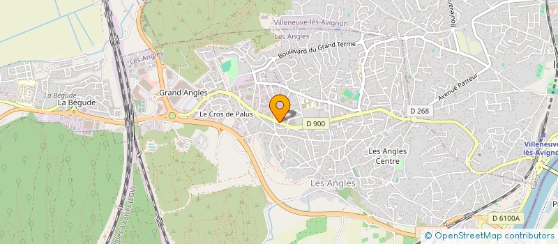 localisation de l'entreprise BLANC PUR à LES ANGLES