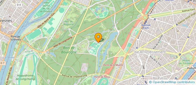 localisation de l'entreprise BLANC ROSE  PARIS