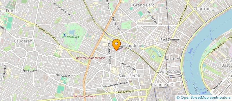 localisation de l'entreprise BLANC ROUGE  BORDEAUX