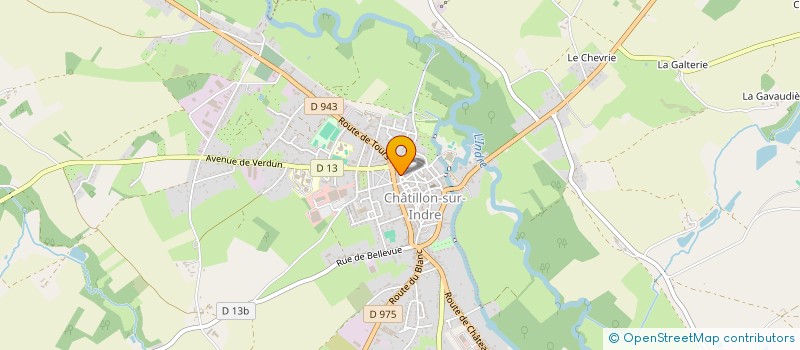 localisation de l'entreprise BLANCA à CHATILLON-SUR-INDRE