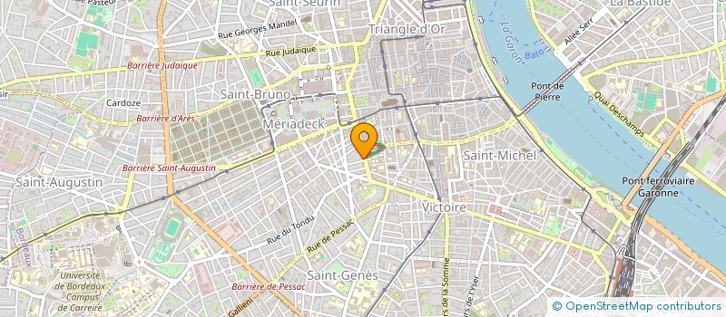 localisation de l'entreprise BLANCA CONSULTING  BORDEAUX