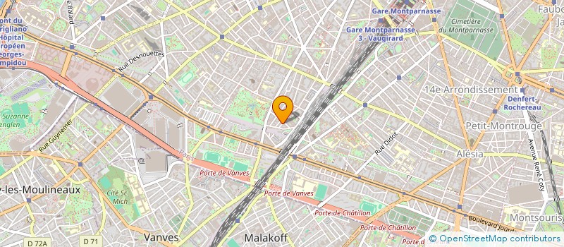 localisation de l'entreprise BLANCA GARCIA SARL  PARIS