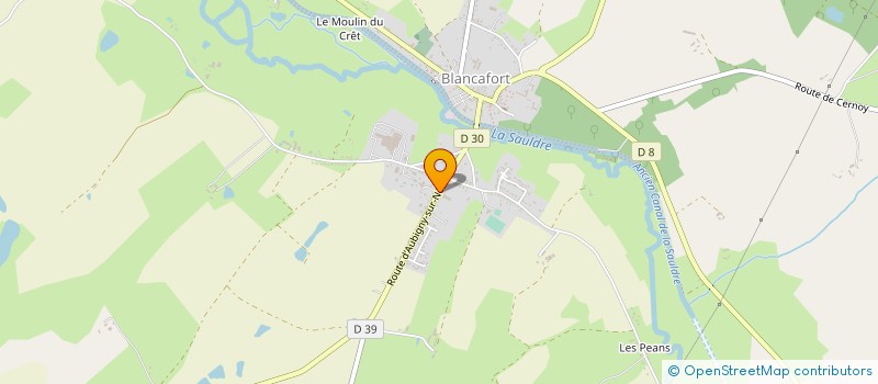 localisation de l'entreprise BLANCABOXES à BLANCAFORT