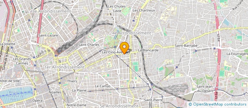 localisation de l'entreprise BLANCARDE 36 IMMO à MARSEILLE