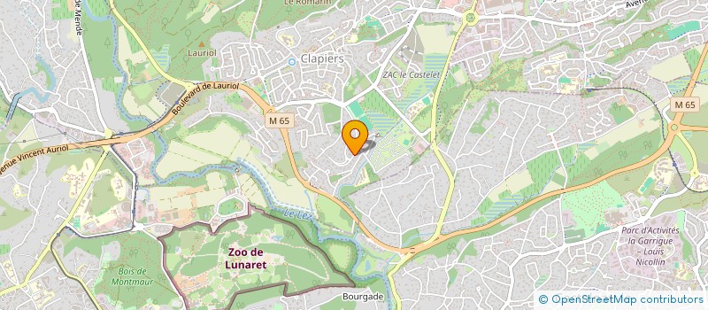 localisation de l'entreprise BLANCARNUS  CLAPIERS