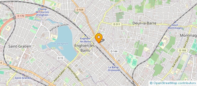 localisation de l'entreprise BLANCH RAVALEMENT  DEUIL-LA-BARRE