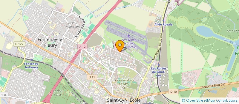localisation de l'entreprise BLANCHARD à SAINT-CYR-L'ECOLE