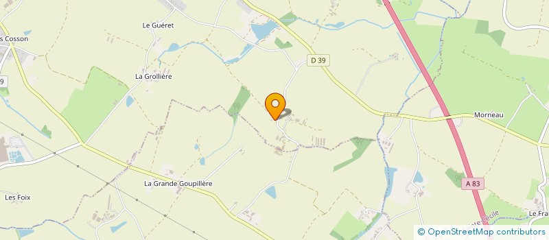 localisation de l'entreprise BLANCHARD à ESSARTS-EN-BOCAGE