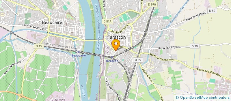 localisation de l'entreprise BLANCHARD à TARASCON