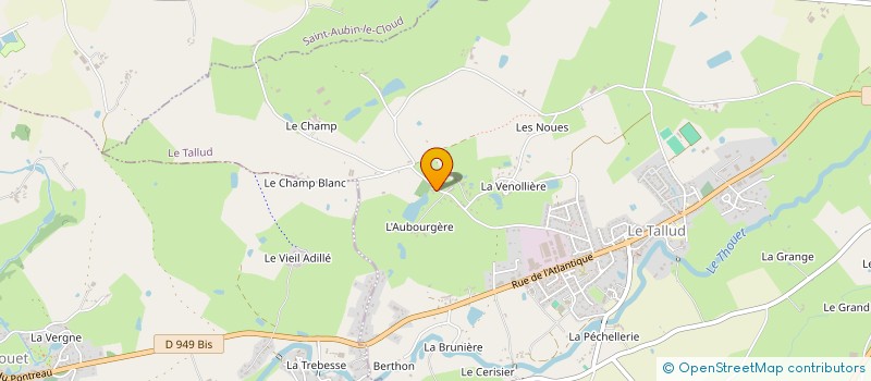 localisation de l'entreprise BLANCHARD  LE TALLUD