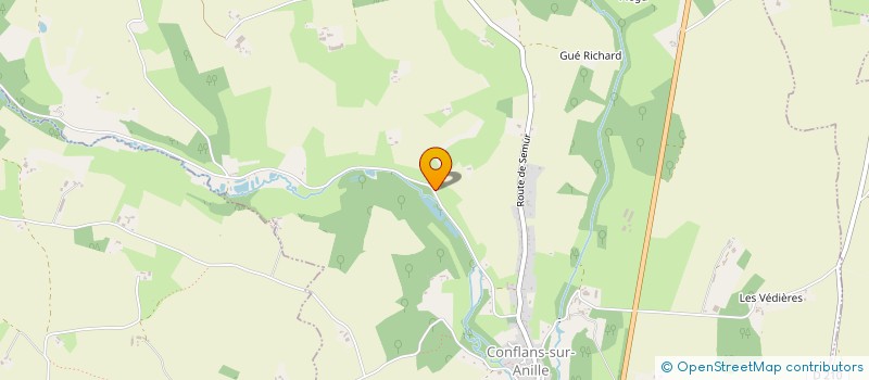 localisation de l'entreprise BLANCHARD  CONFLANS SUR ANILLE