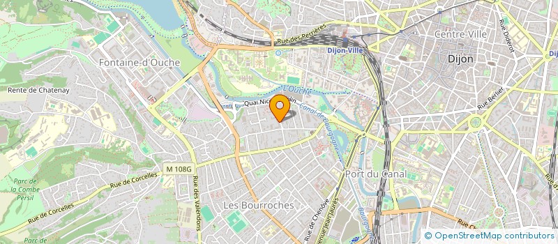 localisation de l'entreprise BLANCHARD A P M FAMILLE à DIJON