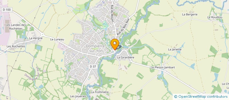 localisation de l'entreprise BLANCHARD ALEXANDRA à DOMPIERRE-SUR-YON
