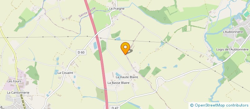 localisation de l'entreprise BLANCHARD BOSSARD à SAINT-MARTIN-DES-NOYERS