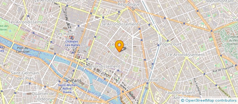 localisation de l'entreprise BLANCHARD CONSULTING  PARIS