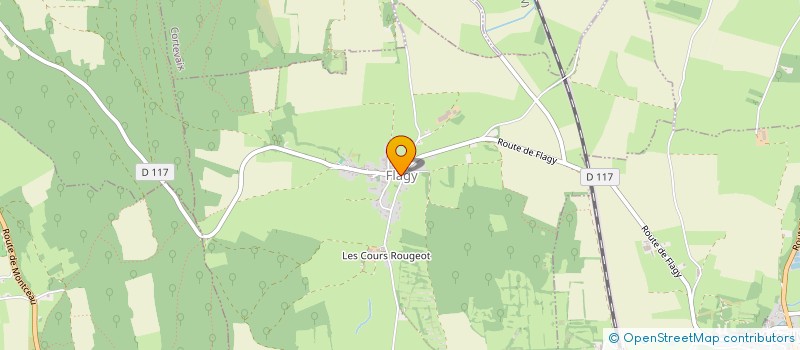 localisation de l'entreprise BLANCHARD EMERIC  FLAGY