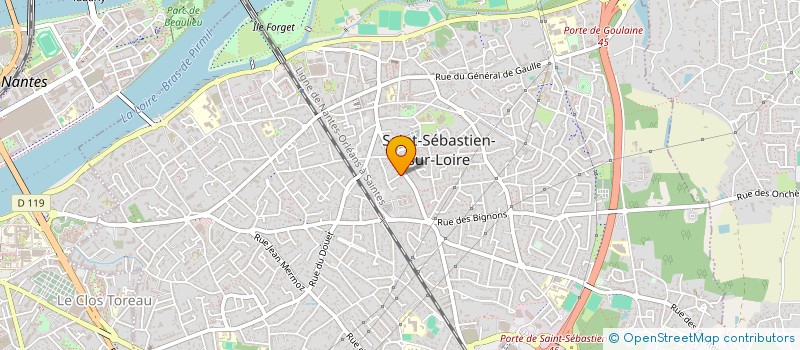 localisation de l'entreprise BLANCHARD INVESTISSEMENT à SAINT-SEBASTIEN-SUR-LOIRE