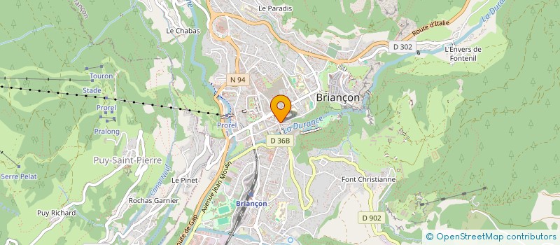 localisation de l'entreprise BLANCHARD J ET FILS BAR REST à BRIANCON