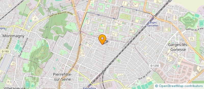 localisation de l'entreprise BLANCHARD MULTI-SERVICES à PIERREFITTE-SUR-SEINE