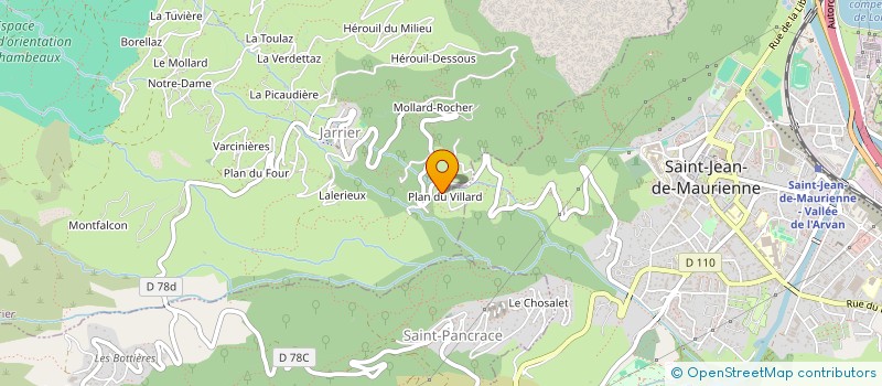 localisation de l'entreprise BLANCHARD MUNZINGER  VILLAREMBERT