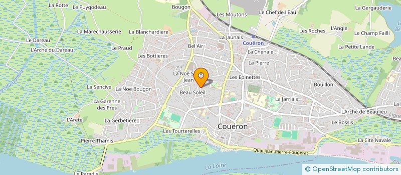 localisation de l'entreprise BLANCHARD N°1 à COUERON