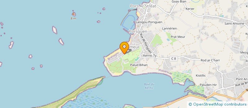 localisation de l'entreprise BLANCHART - PONTANUS INDIVISION  PLOUESCAT