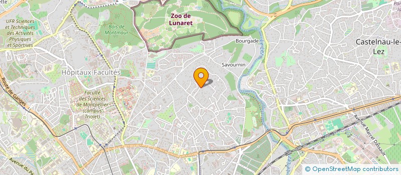 localisation de l'entreprise BLANCHE à MONTPELLIER
