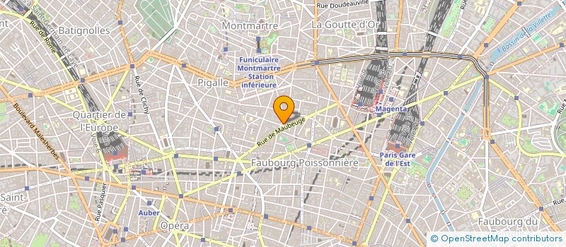 localisation de l'entreprise BLANCHE  PARIS