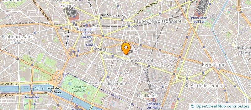 localisation de l'entreprise BLANCHE DIGITAL à PARIS