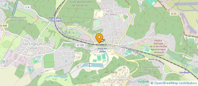 localisation de l'entreprise BLANCHE ET FILS  JOUY-EN-JOSAS