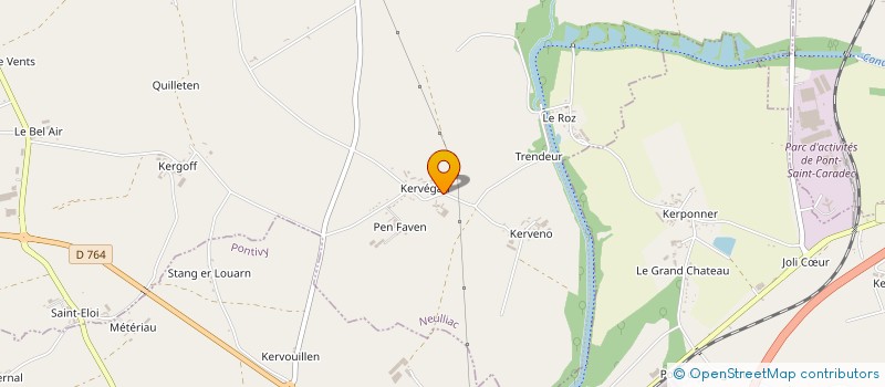 localisation de l'entreprise BLANCHE ET VICTOR  NEULLIAC