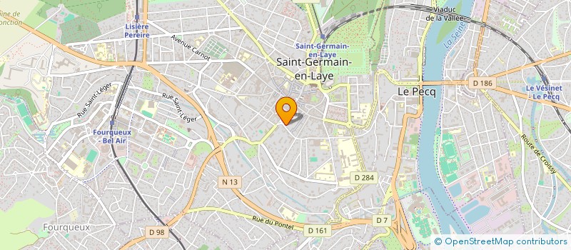 localisation de l'entreprise BLANCHE HERMINE à SAINT-GERMAIN-EN-LAYE