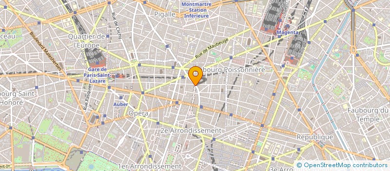 localisation de l'entreprise BLANCHE LE 80  PARIS