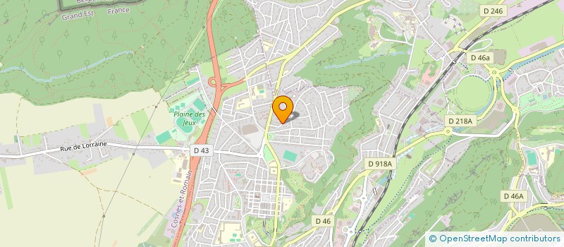 localisation de l'entreprise BLANCHE MAISON à LONGWY