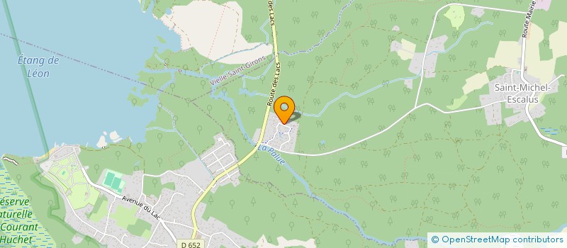 localisation de l'entreprise BLANCHE NEIGE  SAINT-MICHEL-ESCALUS