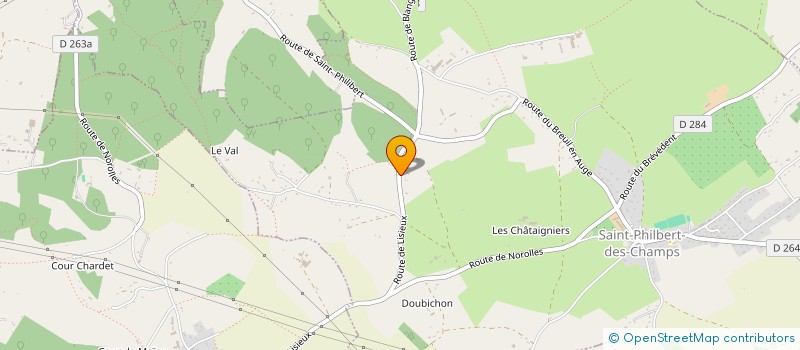 localisation de l'entreprise BLANCHE TERRE  SAINT-PHILBERT-DES-CHAMPS