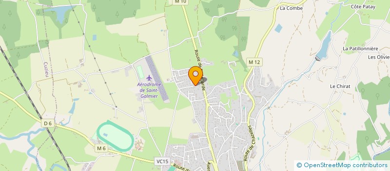 localisation de l'entreprise BLANCHE VERDIER  SAINT-GALMIER