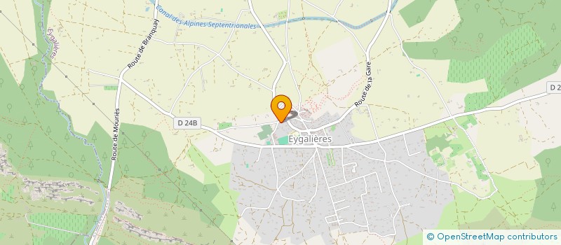 localisation de l'entreprise BLANCHEFACE  EYGALIERES