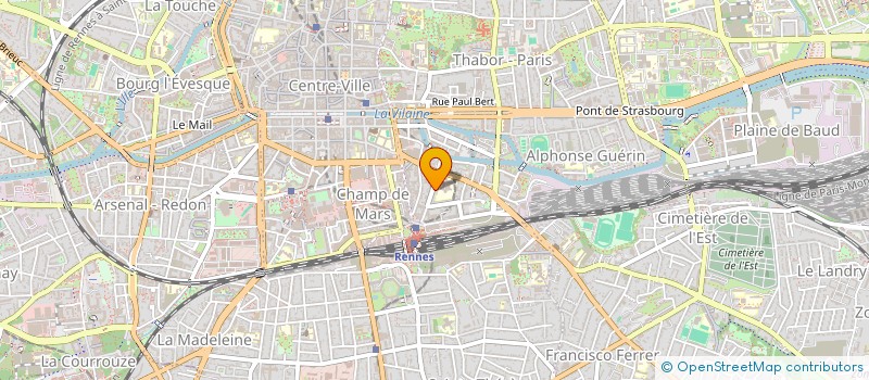 localisation de l'entreprise BLANCHER IMMOBILIER  RENNES