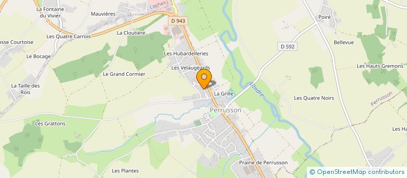 localisation de l'entreprise BLANCHET à PERRUSSON