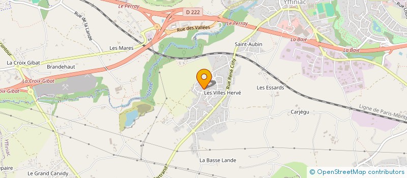 localisation de l'entreprise BLANCHET ELECTRICITE à YFFINIAC