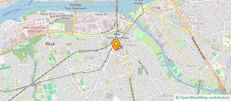 localisation de l'entreprise BLANCHETON JOUZIER  REZE