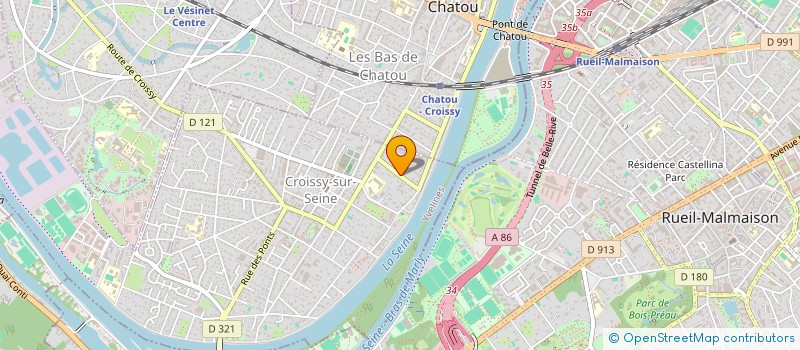 localisation de l'entreprise BLANCHETTE  CROISSY-SUR-SEINE