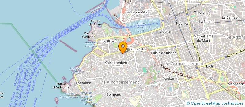 localisation de l'entreprise BLANCHI'SEC à MARSEILLE