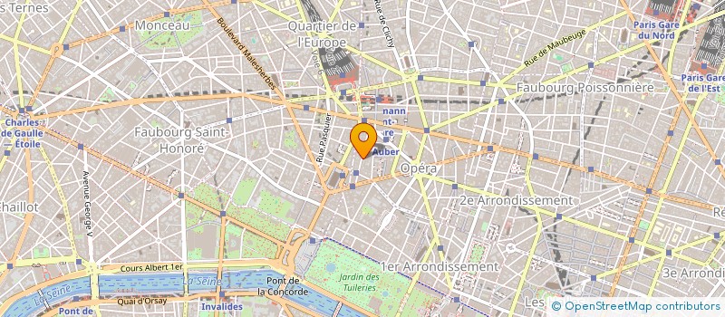 localisation de l'entreprise BLANCHIS FIN TEINTUR MADELEINE à PARIS