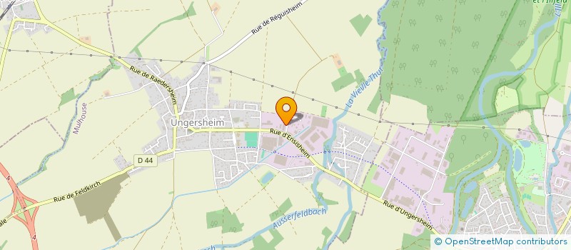 localisation de l'entreprise BLANCHISSERIE CAMANE à UNGERSHEIM