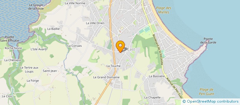 localisation de l'entreprise BLANCHISSERIE D'ARMOR à SAINT-CAST-LE-GUILDO
