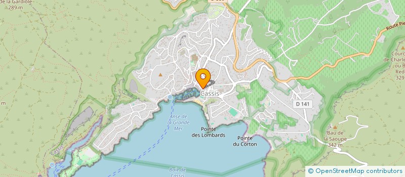 localisation de l'entreprise BLANCHISSERIE DE CASSIS à CASSIS