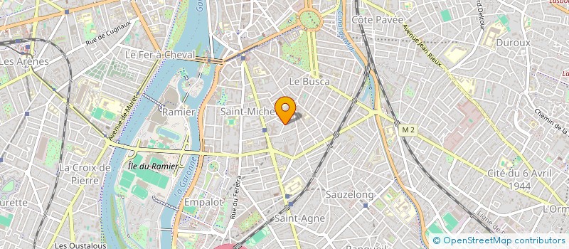 localisation de l'entreprise BLANCHISSERIE DE RANGUEIL à TOULOUSE