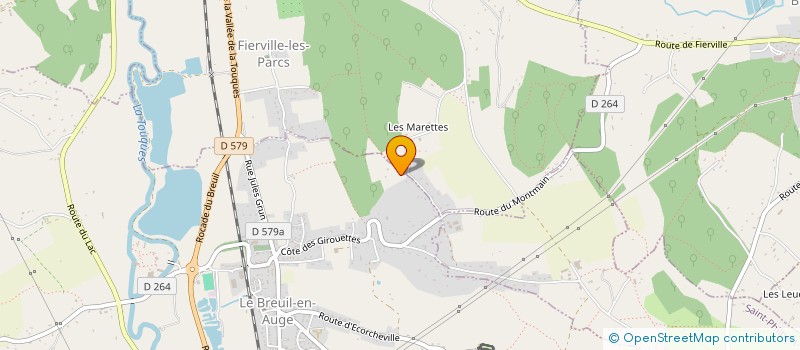 localisation de l'entreprise BLANCHISSERIE DIEUZY à SAINT-GATIEN-DES-BOIS
